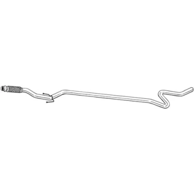 Abbildung von BOSAL 975 267 Abgasrohr CITROËN: C3 I Schrägheck