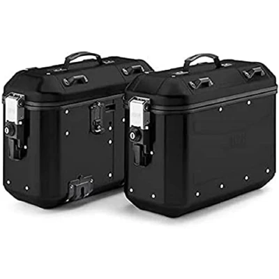 Abbildung von Givi Monokey® Seitenkofferpaar Alu Trekker Dolomiti DLMK36 schwar