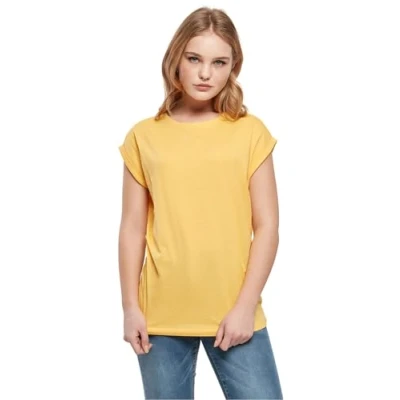 Abbildung von Urban Classics Extended Shoulder Tshirt basic, Damen, Größe: 5XL, Dimyellow