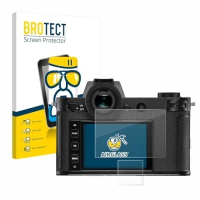 Abbildung von BROTECT Schutzglas für Leica SL2 S Schutzfolie Panzer Folie Glas [Extrem Kratzfest 9H, Anti Fingerprint, Ultra Transparent]