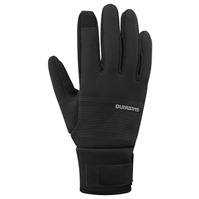 Abbildung von SHIMANO Fahrrad Handschuhe WINDBREAK Thermal. Black