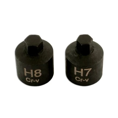 Abbildung von Laser 5584 Bremssattel Stecknuss Satz, Sechskant, 2 teilig