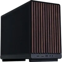 Abbildung von Lian Li DAN Cases A3 mATX Black Wood Edition PC Gehäuse