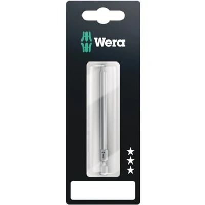 Abbildung von Wera 05073529001, 1 Stück(e), Torx, T25, 89 mm, 25,4 / 4 mm (1 4), Hexagonal