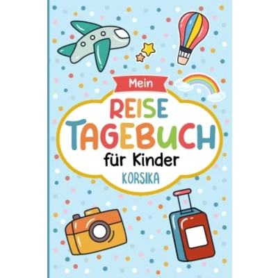 Abbildung von Reisetagebuch Korsika für Kinder: Frankreich Kinder Reise Aktivitätsbuch &amp; Urlaubstagebuch zum Ausfüllen,Eintragen,Malen,Einkleben Ferien Urlaub Unterwegs A5