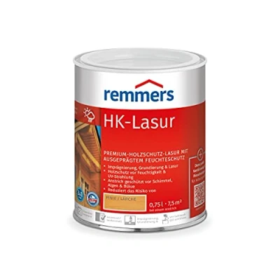 Abbildung von Remmers Holzschutzlasur HK Lasur 3in1 ebenholz 0,75 Liter