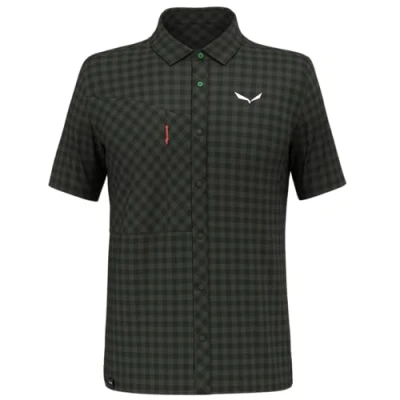 Abbildung von Salewa Puez Dry Short Sleeve Shirt Men, Dark Olive, M