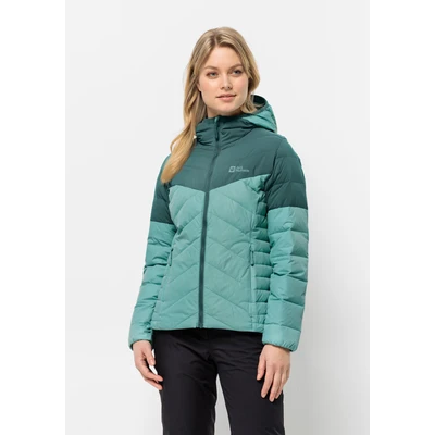 Abbildung von Jack Wolfskin Tundra Daunenjacke, Damen, Größe: Small, Sea foam