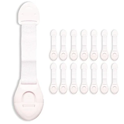 Abbildung von 14 Stück Schrank Kindersicherung, Schubladensicherung Baby, Kinder Schranksicherung, Schranksicherung Baby Sicherung für Schränke, Kühlschränke, Türen, Schubladen