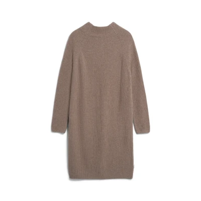 Abbildung von Armedangels Millaana Strickkleid, Damen, Größe: Medium, Cinnamon dust melange