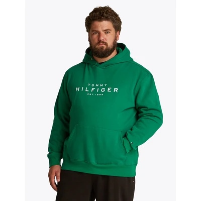 Abbildung von Tommy Hilfiger Hoody Sweatshirt, Herren, Größe: 3XL, Nouveau green