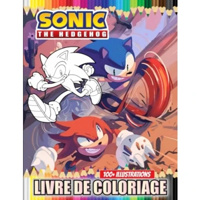 Abbildung von livre de coloriage Sᴏníᴄ: [NOUVEAU 2024] Le grand pour enfants et adolescents.