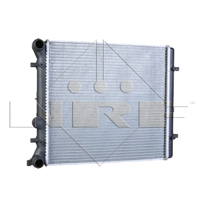 Abbildung von NRF EASY FIT 509530 Kühler, Motorkühlung Aluminium 430 411 20 mit Dichtring Kühlrippen gelötet VOLKSWAGEN: Golf 4 Schrägheck, Variant