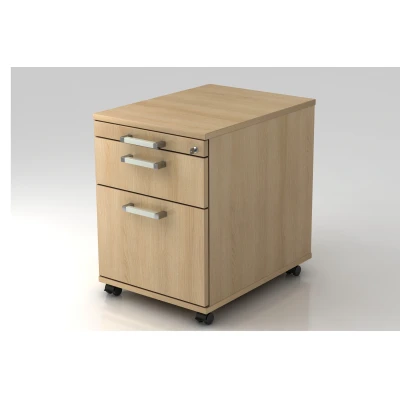 Abbildung von Hammerbacher Rollcontainer AC20 CE Eiche