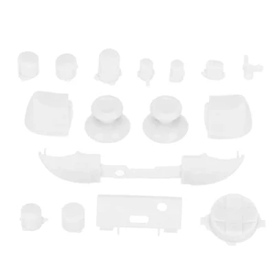 Abbildung von Annadue Komplettes Tastenset für Series, Dpad Bumper Trigger Buttons RT LT RB LB ABXY Ersatzknopf Reparaturset Series X &amp; S(Weiß)