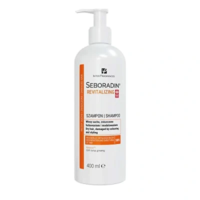 Abbildung von Seboradin Shampoo Haarpflege für Kaputtes Geschädigtes Trockenes Haar Haarshampoo Damen Herren Feuchtigkeitsshampoo 400ml Revitalizing