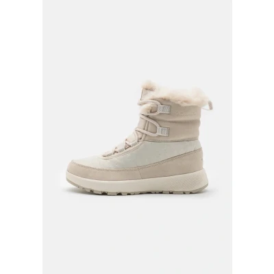 Abbildung von Columbia SLOPESIDE PEAK LUXE Snowboot/Winterstiefel, Damen, Größe: 39.5, Dark stone/sea salt Schuhe