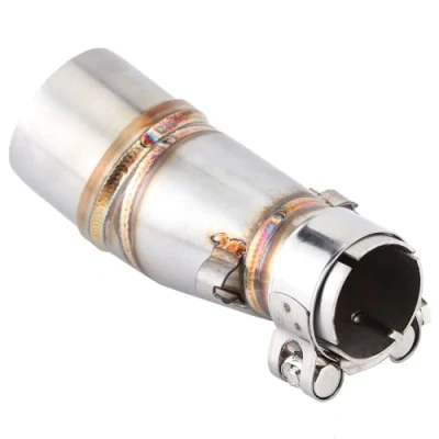 Abbildung von Auspuff Mittleres Verbindungsrohr BiuZi Motorrad Rohrverbinder Verbinder Adapter Auspuffanlage Zubehör for Z250 250 13 16