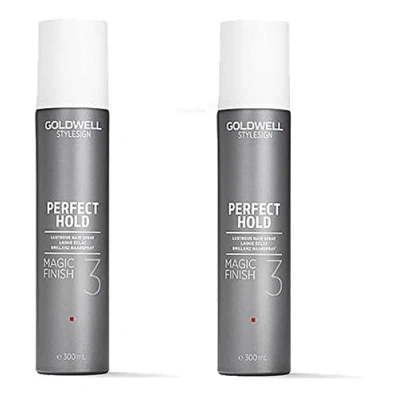 Abbildung von Goldwell StyleSign Perfect Hold Aktion Magic Finish 2x300ml = 600ml