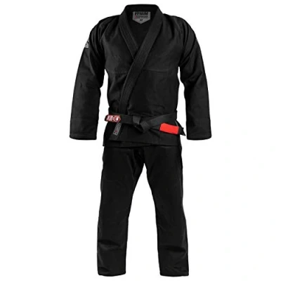 Abbildung von Venum Contender Evo Brazilian Jiu Jitsu Gi/Anzug, Schwarz, A1.5