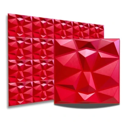 Abbildung von IKHEMalarka 3D Wandpaneel Paneele PVC Kunststoffpaneele, BxL: 50,00x50,00 cm, 0,25 qm, (1 Stück, Wandpaneele Deckenpaneele) hochwertige &amp; harte Platten Wand Decke