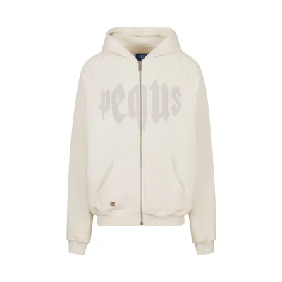 Abbildung von Pequs Mythic LOGO Sweatjacke, Herren, Größe: Large, White