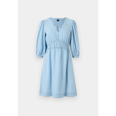 Abbildung von BOSS Dezzan Freizeitkleid, Damen, Größe: 36, Light/pastel blue