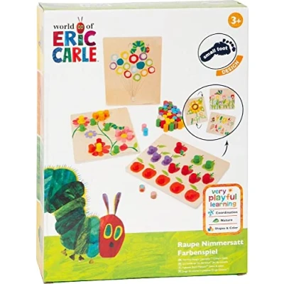 Abbildung von Small Foot Caterpillar Never Enough Farbspiel aus Holz