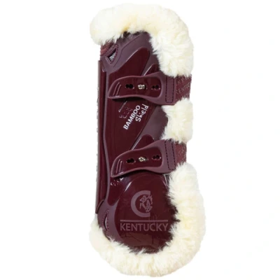 Abbildung von Kentucky Gamaschen Bamboo Elastic Vegan Sheepskin Bordeaux S