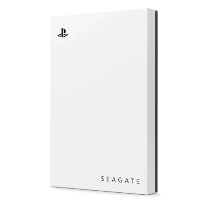 Abbildung von Seagate Game Drive PS4/PS5, 5TB, tragbare externe Festplatte, 2.5 Zoll, USB 3.0, weiß, LED blau, inkl. 2 Wochen Playstation+, (STLV5000202)
