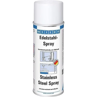 Abbildung von WEICON Edelstahl Spray 400ml korrosionsbeständige Oberflächenbeschichtung