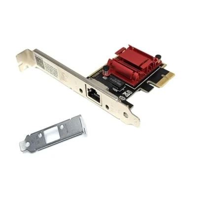 Abbildung von 2,5 Gbit PCIe Netzwerkkarte RTL8125B Realtek 2.5G LAN Ethernet Interface 2.5Gbps RJ45 Karte