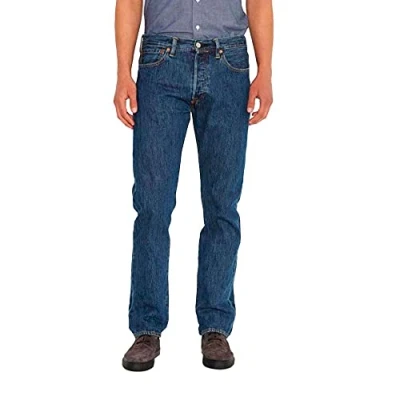 Abbildung von Levi&#039;s Herren 501 Original Fit Jeans Jeans, Stonewash X, 32W / 34L