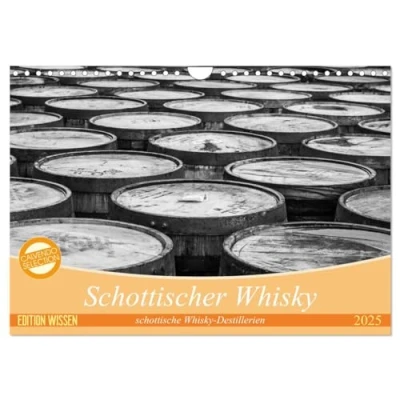 Abbildung von Schottischer Whisky (Wandkalender 2025 DIN A4 quer), CALVENDO Monatskalender