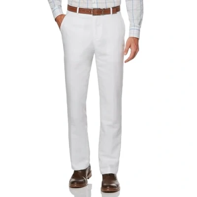 Abbildung von Perry Ellis Herren Linen Suit Pant Anzughose, Bright White, 34W / 32L