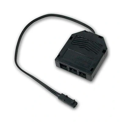 Abbildung von world trading net LED Verteiler 3 Fach 1xStecker / 3xBuchse