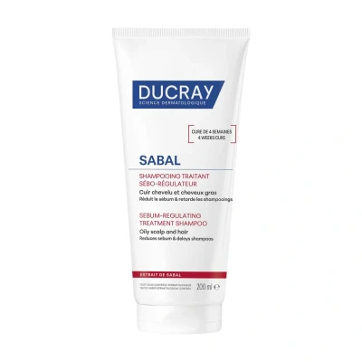 Abbildung von Ducray Shampoo Sabal Talgregulerende Verzorgende Vette hoofdhuid 200 ml Für fettiges haar