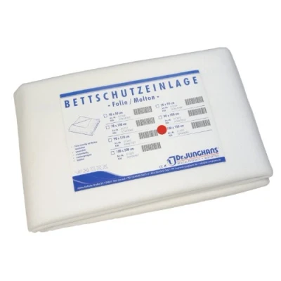 Abbildung von Bettschutzeinlage Folie Molton 100x150 c 1 St