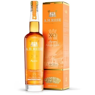Abbildung von A.H. Riise XO Superior Cask Premium Spirituose auf Rumbasis Lieblich, Fruchtig 700 ml 40% Vol.