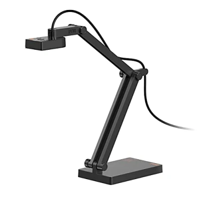 Abbildung von Dokumentenkamera IPEVO V4K PRO Ultra HD USB mit KI gestütztem Mikrofon, für Visualisierung im Klassenzimmer, Online Unterricht, Lernen von zu Hause aus, Streaming, Geräuschreduzierung