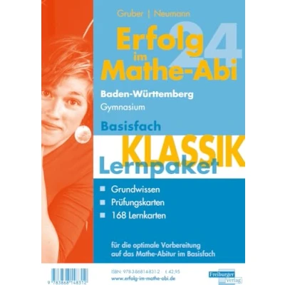 Abbildung von Erfolg im Mathe Abi 2024 Lernpaket Basisfach &#039;Klassik&#039; Baden Württemberg Gymnasium