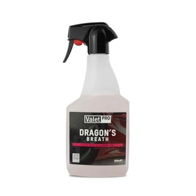 Abbildung von ValetPRO Dragon&#039;s Breath Flugrostentferner 500ml für Chrom , Stahl und Alufelgenreiniger zur Motorrad Fahrrad, oder Autofelgen