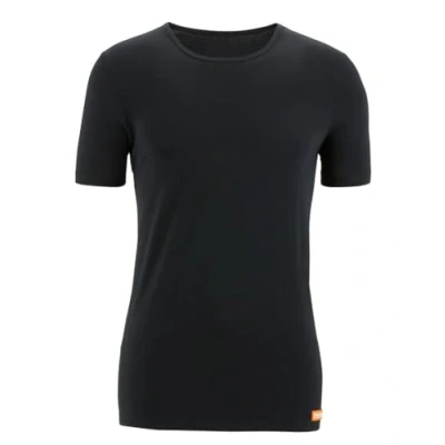 Abbildung von Bruno Banani Kurzarm Unterhemd/shirt, Herren, Größe: Medium, Schwarz