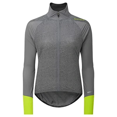 Abbildung von Altura Damen Fahrradjacke, winddicht, wasserabweisend, verstaubar, Anthrazit, Größe 38