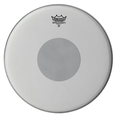 Abbildung von Remo Schlagzeugfell Drum Head Controlled Sound x weiss aufgeraut, coated 14&quot; CX 0114 10