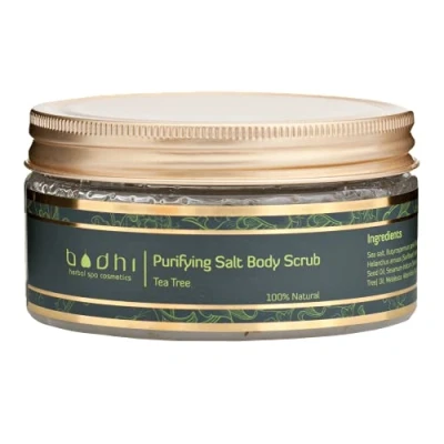Abbildung von BODHI® Körperpeeling Tea Tree / 250 ml, bio &amp; vegan, 98% natürlich