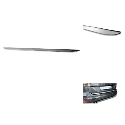 Abbildung von Heckklappe Heckflügel Zierleiste kompatibel mit Volkswagen Golf V Hatchback 5 2003 2008 Glanz