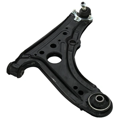 Abbildung von METZGER 58012401 Querlenker KIT + mit Trag /Führungsgelenk, Gummilager Vorderachse links VOLKSWAGEN: Polo III Schrägheck, SEAT: Arosa