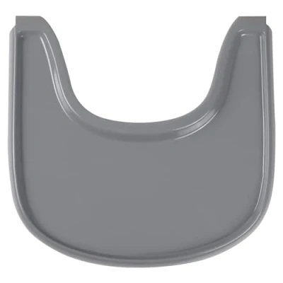Abbildung von Hxeternal Hochstuhltablett passend für Stokke Tripp Trapp Stuhl mit glatter Oberfläche und starker Saugkraft Hergestellt aus lebensmittelechtem Kunststoff (BPA BPS BPF blei phthalatfrei) Grau