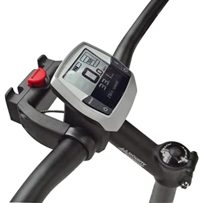 Abbildung von KlickFix House of Goods Lenkeradapter E für Bikes mit Displayverpackung, schwarz, universal passend Lenker 22 26 mm und übergroßen 31,8 Durchmesser